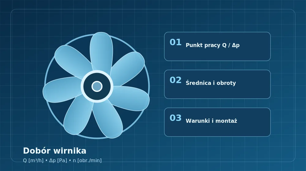 Dobór wirnika