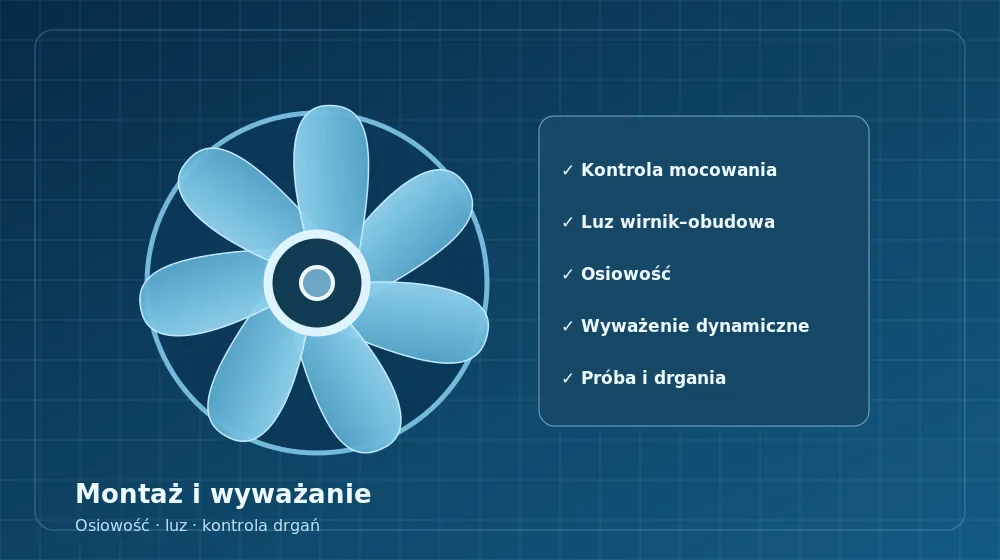 Montaż i wyważanie